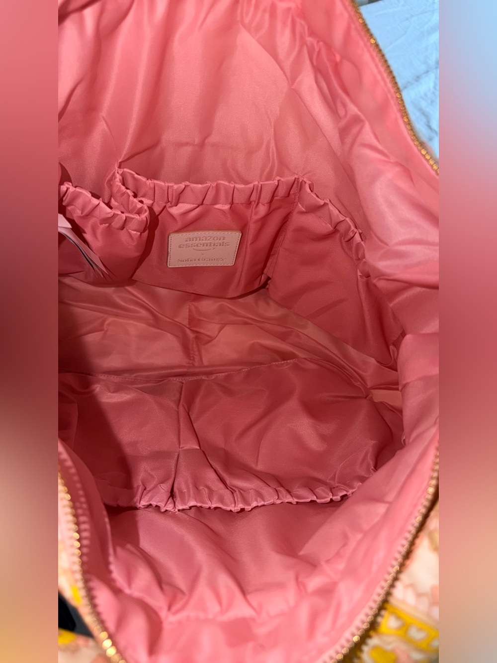 Sofia Grainge Women's Quilted Puffer Tote Bag with Zip - Picture 7 of 13